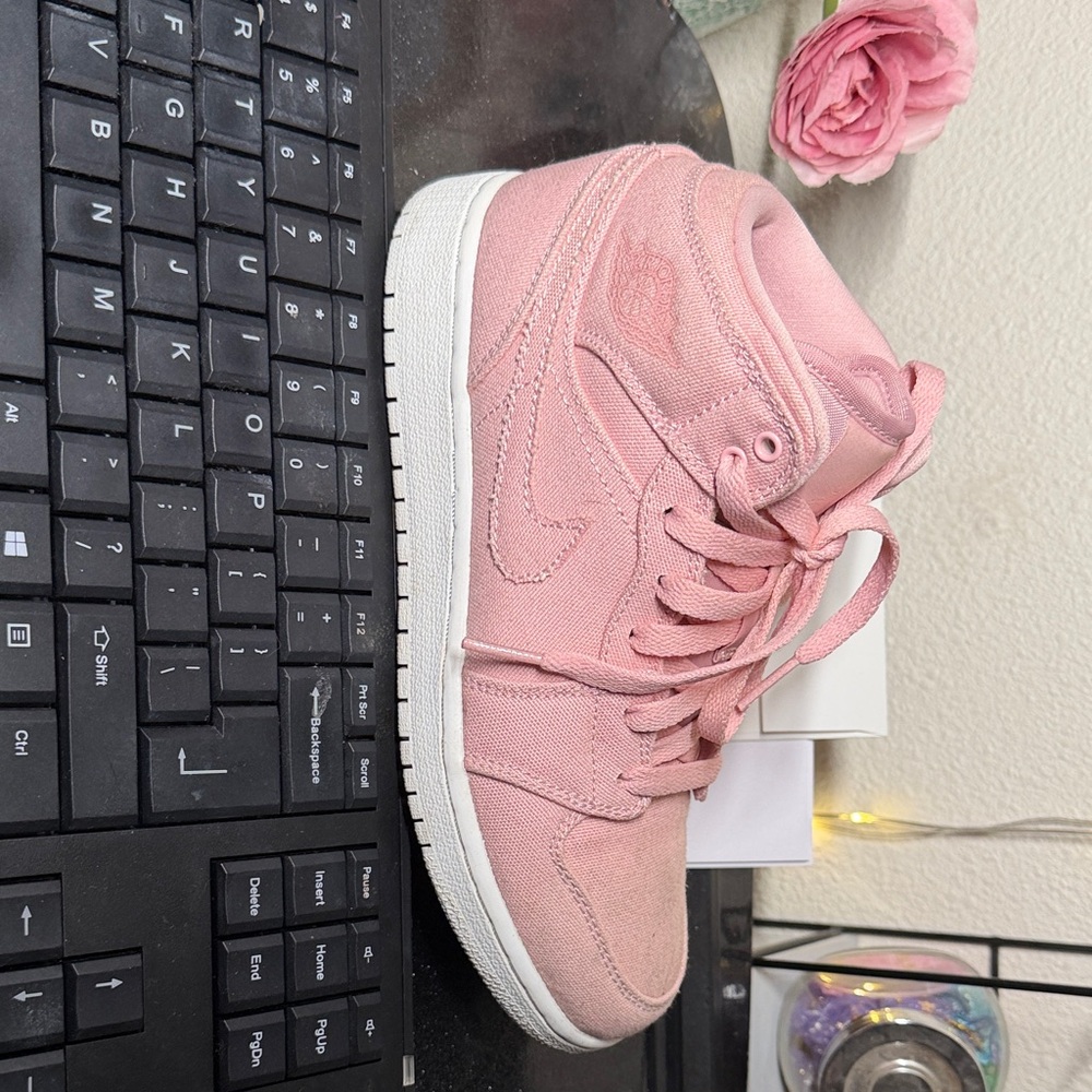 Jordan Women's Soft Pink Sneakers
